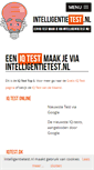 Mobile Screenshot of intelligentietest.nl